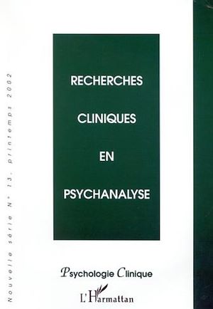Téléchargez le livre :  RECHERCHES CLINIQUES EN PSYCHANALYSE