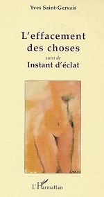 Télécharger le livre :  L'EFFACEMENT DES CHOSES