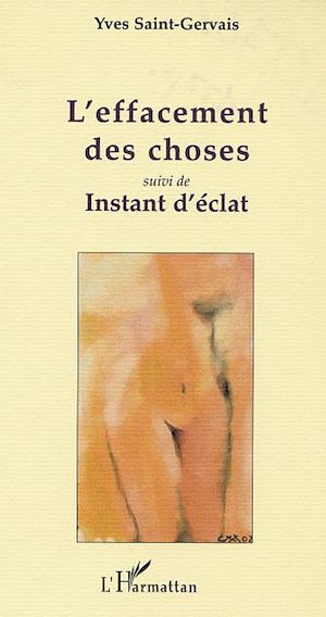 Téléchargez le livre :  L'EFFACEMENT DES CHOSES