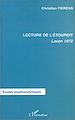 Télécharger le livre :  LECTURE DE L'ÉTOURDIT