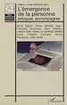 Télécharger le livre :  L'ÉMERGENCE DE LA PERSONNE