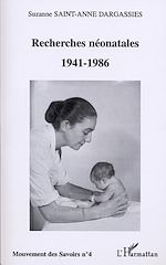 Télécharger le livre :  RECHERCHES NÉONATALES 1941-1986