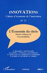 Télécharger le livre :  L'ÉCONOMIE DU SIÈCLE