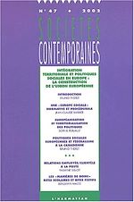 Télécharger le livre :  Intégration territoriale et politiques sociales en Europe : la construction de l'Union européenne