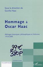Télécharger le livre :  Hommage à Oscar Haac