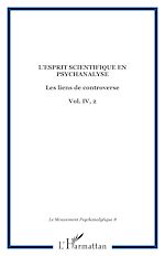 Télécharger le livre :  L'esprit scientifique en psychanalyse