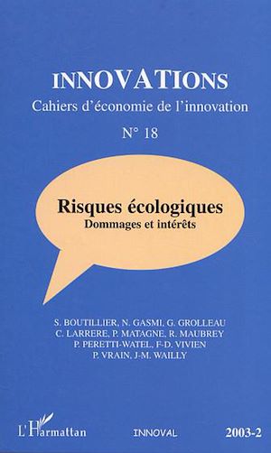 Téléchargez le livre :  Risques écologiques