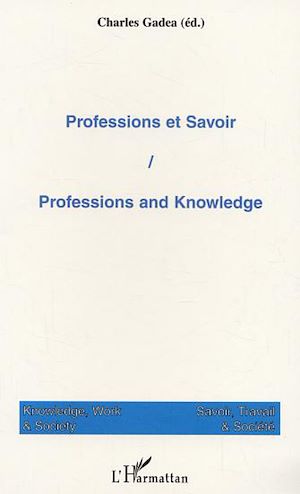 Téléchargez le livre :  Professions et savoir