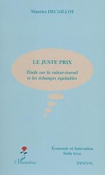 Download this eBook Le juste prix