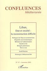 Télécharger le livre :  Liban, Etat et société