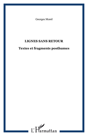 Téléchargez le livre :  Lignes sans retour