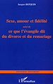 Télécharger le livre :  Sexe, amour et fidélité