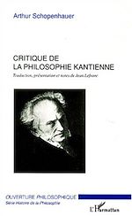 Download this eBook Critique de la philosophie kantienne