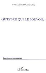 Télécharger le livre :  Qu'est-ce que le pouvoir ?