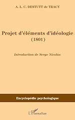 Télécharger le livre :  Projet d'éléments d'idéologie (1801)