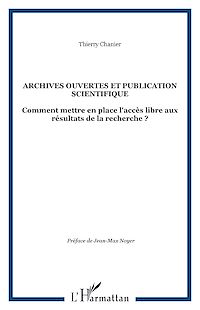 Télécharger le livre :  Archives ouvertes et publication scientifique