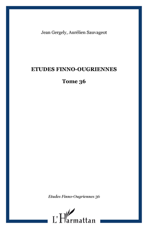 Téléchargez le livre :  Etudes finno-ougriennes