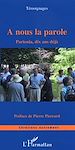 Télécharger le livre :  A nous la parole