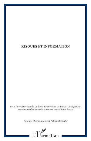 Téléchargez le livre :  Risques et information