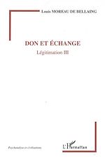 Télécharger le livre :  Don et échange