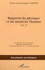 Télécharger le livre :  Rapports du physique et du moral de l'homme