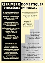 Télécharger le livre :  Réprimer et domestiquer : stratégies patronales