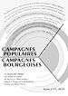 Télécharger le livre :  Campagnes populaires, campagnes bourgeoises