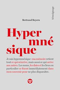 Téléchargez le livre :  Hypermnésique