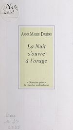 Télécharger le livre :  La nuit s'ouvre à l'orage