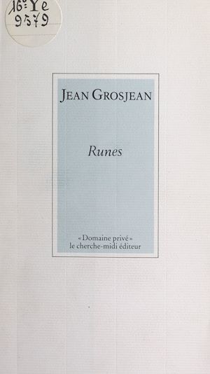 Téléchargez le livre :  Runes