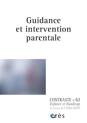 Téléchargez le livre :  Contraste 63 - Guidance parentale : pourquoi, comment ?