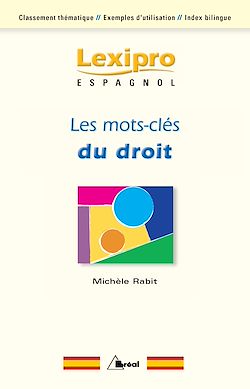 Télécharger le livre :  Les mots-clés du droit - Espagnol
