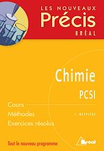 Télécharger le livre :  Chimie PCSI 