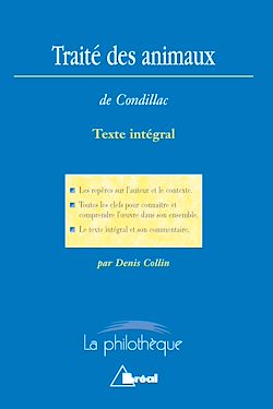 Télécharger le livre :  Traité des animaux (Condillac)