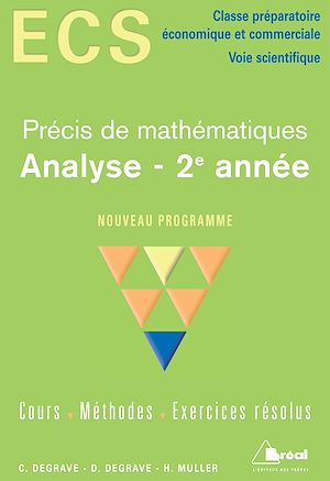 PRECIS DE MATHS ECS - ANALYSE 2EME ANNEE