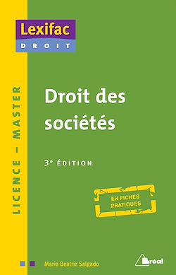 Télécharger le livre :  Droit des sociétés - 3e édition