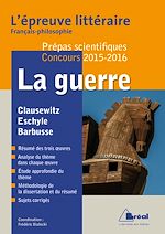 Download this eBook La guerre : Epreuve littéraire 2015-2016