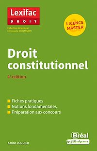 Téléchargez le livre :  Droit constitutionnel - Licence, Master