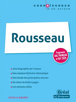Téléchargez le livre :  Rousseau - Programme Bac français et HLP 2026