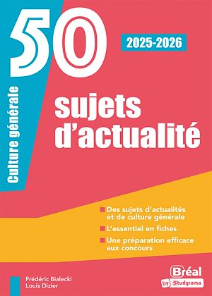 Téléchargez le livre :  50 sujets d'actualité - 2025-2026