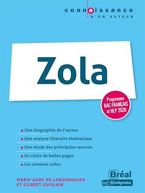 Téléchargez le livre :  Zola - Programme Bac français et HLP 2026