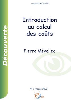 Télécharger le livre :  Introduction au calcul des coûts