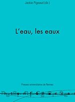Download this eBook L'eau, les eaux