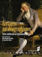 Télécharger le livre :  Écritures autobiographiques
