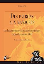 Télécharger le livre :  Des patrons aux managers