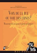 Télécharger le livre :  Voix de la rue ou voie des urnes ?