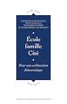 Télécharger le livre :  École, famille, cité