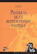 Download this eBook Pratiques de la représentation politique