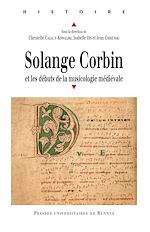 Download this eBook Solange Corbin et les débuts de la musicologie médiévale