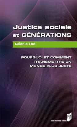 Télécharger le livre :  Justice sociale et générations